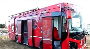 Mobil banka şubesi Avşa'da