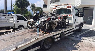 Motosiklet hırsızlarına dron destekli JASAT operasyonu