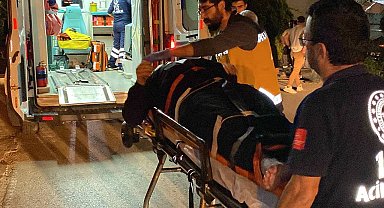 Motosiklet otomobile çarptı: 1 yaralı