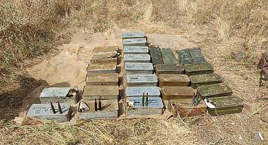 MSB: "PKK'ya ait 2 bin 160 adet Doçka makineli tüfek mühimmatı ele geçirildi"