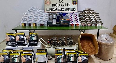 Muğla'da kaçak tütün operasyonu: 1 gözaltı