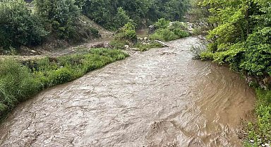 Muğla'da sağanak yağış etkili oldu