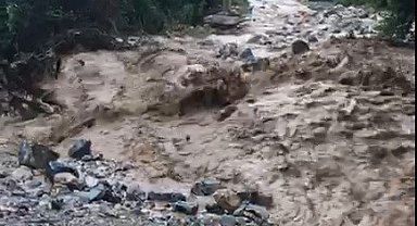 Muğla'da sağanak yağış etkili oldu