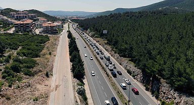 Muğla'da yollarda bayram yoğunluğu