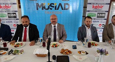 MÜSİAD Trabzon Şubesi'nin yeni Başkanı İskenderoğlu basınla buluştu