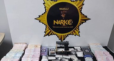 Nazilli'de 3 zehir taciri yakalandı