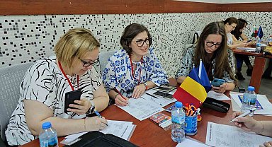 Nazilli'de 4 ülkeden öğretmenler öğrencilere sosyal destek için birlik oldu