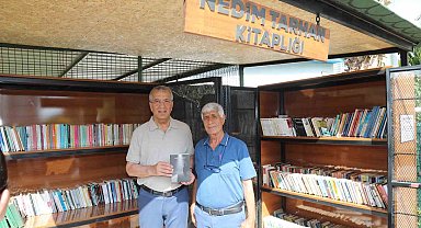 Nedim Tarhan kitaplığı açıldı
