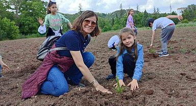 Öğrencilerden orman fidanlığına ziyaret
