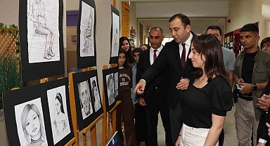 Oltu Anadolu Lisesi'nde sanat haftası etkinliği