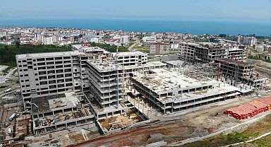 Ordu Şehir Hastanesi yüzde 95 tamamlandı
