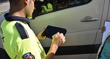 Ordu'da bir haftada yaklaşık 10 bin araç denetlendi