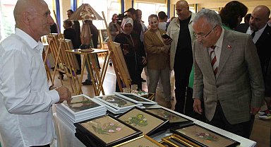 Ordu'da huzurevi sakinleri hünerlerini sergiledi: Elde edilen gelir depremzedelere bağışlanacak