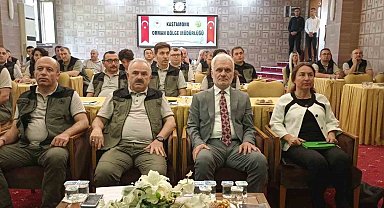 Orman Müdürlüğü ekiplerine "iklim değişikliği ve orman yangını" eğitimi