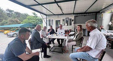 Ortaca'da Kaymakam ve Belediye Başkanı taksi duraklarını ziyaret etti