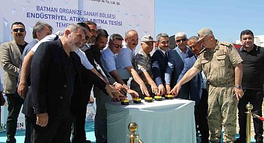 OSB'de Endüstriyel Atık Arıtma Tesisi temel atma töreni gerçekleşti