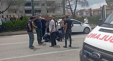 Osmancık'ta otomobilin çarptığı yaşlı adam yaralandı
