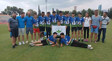 Osmangazili atletler Türkiye üçüncüsü oldu