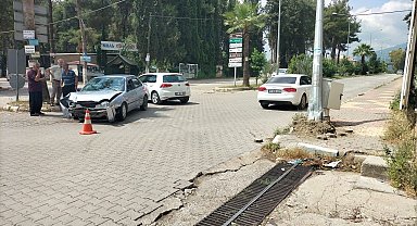 Osmaniye'de trafik kazası: 1 yaralı