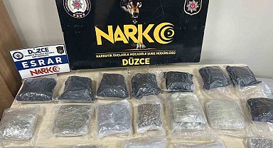 Otobüs şoförü değil uyuşturucu satıcısı çıktı