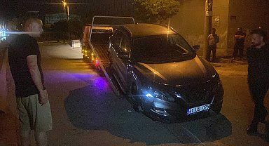 Otomobil, cipe arkadan çarptı: 1 yaralı