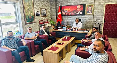 Öz Sağlık İş Sendikası Diyarbakır Şube Başkanı Aküzüm'den Bismil'e ziyaret