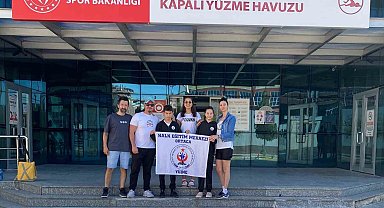 Özel sporcular, kulaçlarıyla Muğla'ya şampiyonluk getirdi