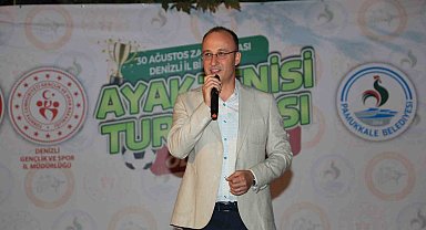 Pamukkale Belediyesi Ayak Tenisi Şenliği başlıyor