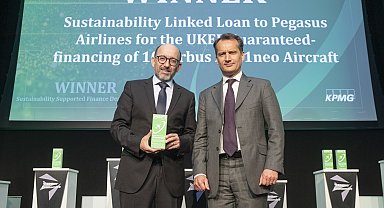 Pegasus'a sürdürülebilirlik finansmanı alanında yurt dışından iki ödül