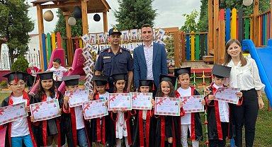 Perşembe Anaokulu mezunlarını verdi, okulun dönüşümü tamamlandı