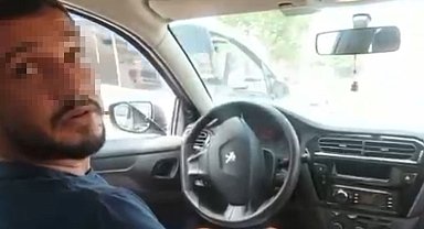 Polis ile taksici müşteri kılığına girdi, korsan taksici siren seslerini duyunca neye uğradığını şaşırdı