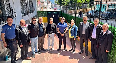 Polisler mahalle muhtarları ile toplantı düzenledi