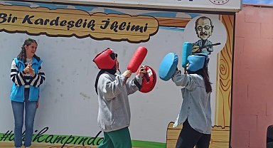 Pursaklar'ın gençleri gençlik kampında