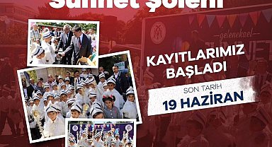"Geleneksel Toplu Sünnet Şöleni" için kayıtlar başladı