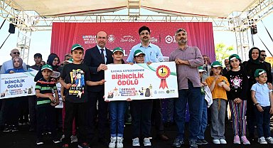 "Okullar Arası Sıfır Atık Yarışması"nın ödül töreni Sille Seyir Tepesi'nde gerçekleşti