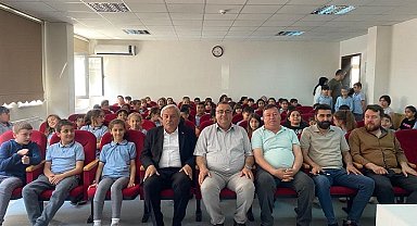 "Sıfır Atık" projesi çerçevesinde okullarda konferans düzenlendi