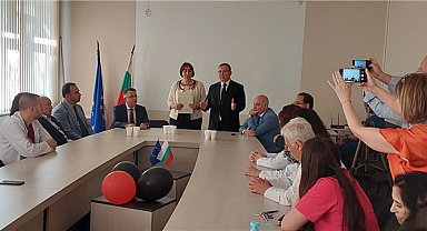 Rektör Tabakoğlu ve ekibi Kırcaali'de