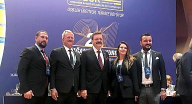 Sabri Tekli OSBÜK yönetiminde