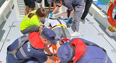 Sahil Güvenlik'ten Fethiye ve Marmaris'te tıbbi tahliye