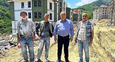 Sakin Şehir Perşembe'de TOKİ çalışmaları devam ediyor