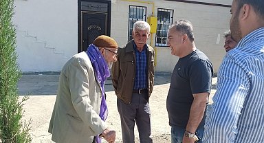 Samsat'ta seçim sonrası teşekkür ziyaretleri