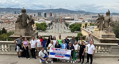 Samsun Gençlik ve Spor Müdürlüğü çalışanlarına İspanya'da eğitim