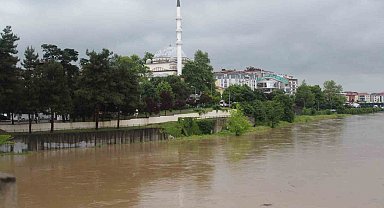 Samsun'a 207 kilo yağış düştü