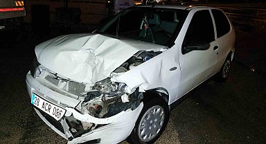 Samsun'da düğün dönüşü kaza: 2 yaralı