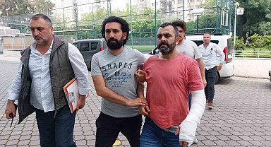 Samsun'da olay anı kameraya yansıyan kavgada bir kişiyi öldüren taksici adliyeye sevk edildi