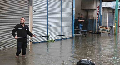 Samsun'da sel ve su baskını