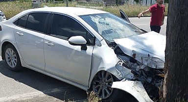 Samsun'da trafik kazası: 3 yaralı