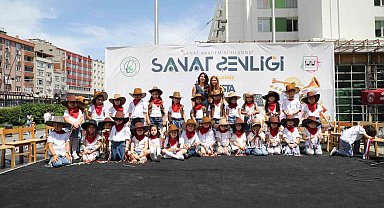 Sanat akademisi öğrencileri yetenekleriyle hayran bıraktı