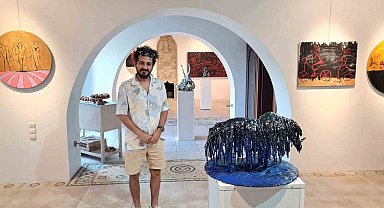 Sanatçı Cingiz'in resim ve heykel sergisi açıldı