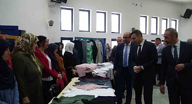 Sandıklı Halk Eğitim Merkezi yıl sonu sergisi açtı